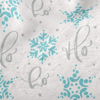 Christmas Snowflake Minky