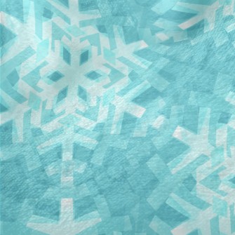 Art Snowflake Minky
