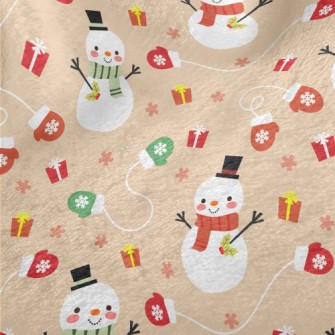 Happy Snowman Gift Minky