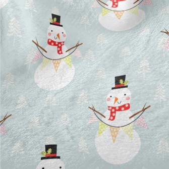 Christmas Decoration Snowman Minky