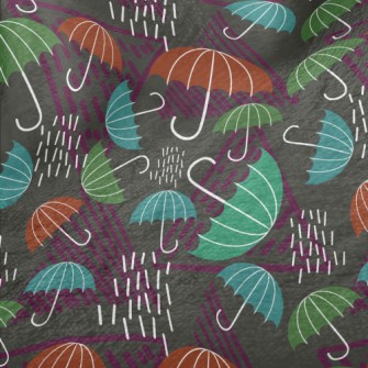 Tropical Rainforest Umbrella Minky