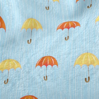 Heavy Rain Two-color Umbrella Minky