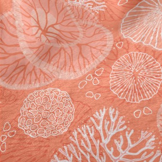 Gorgeous Coral Sea Minky