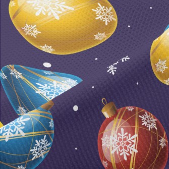 Christmas Glass Ball Piqué