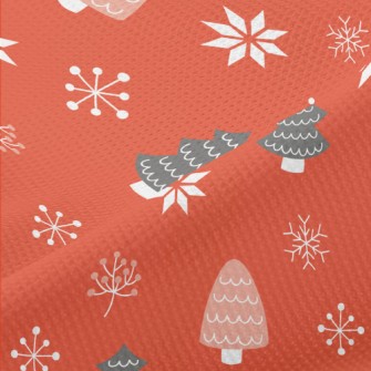 Christmas Tree Forest Piqué