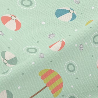 Beach Umbrella Beach Ball Piqué