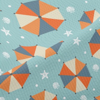 Starfish Shell Parasol Piqué