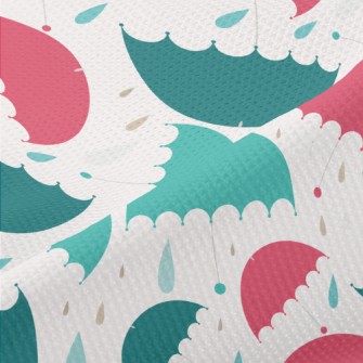 Sawtooth Umbrella With Big Rai Piqué