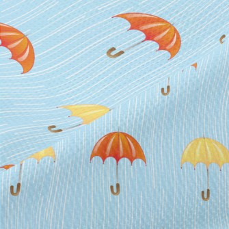 Heavy Rain Two-color Umbrella Piqué