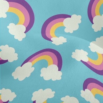 Pink Double Rainbow Lightweight Performance Linen