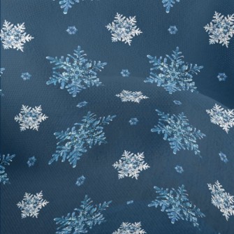 Christmas Snowflake Lightweight Performance Linen