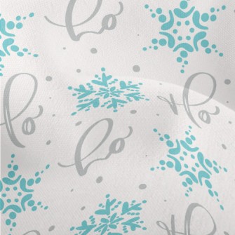 Christmas Snowflake Lightweight Performance Linen