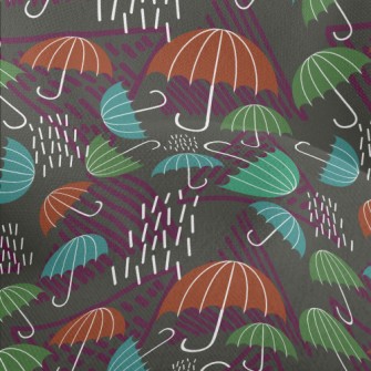 Tropical Rainforest Umbrella Lightweight Performance Linen