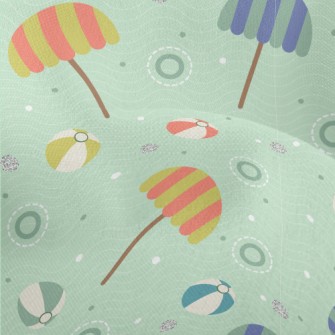 Beach Umbrella Beach Ball Lightweight Performance Linen