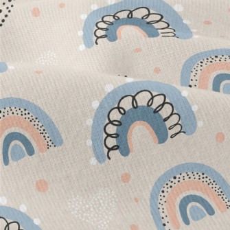 Dots Of Love Graffiti Rainbow Modern Jersey