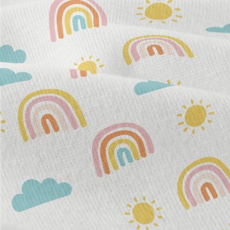 Sun Rainbow Cloud Modern Jersey