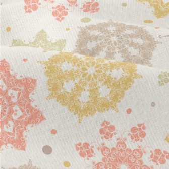 Snowflake Tile Illustration Modern Jersey