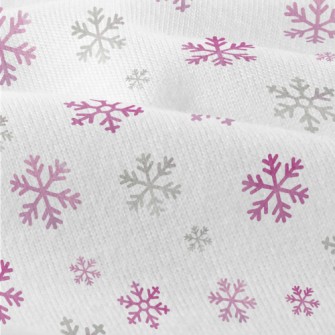 Soft Snowflakes Modern Jersey