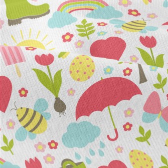 Cute Cartoon Garden Modern Jersey