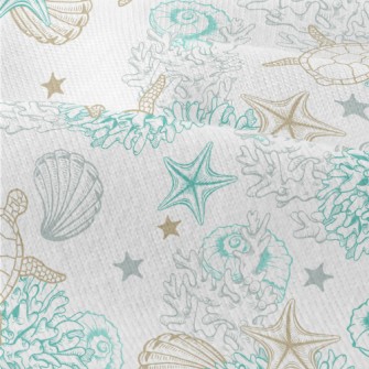 Turtle Coral Shellfish Modern Jersey