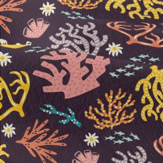 Fish And Coral Sea Modern Jersey