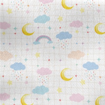 Dream Sky Jersey Backed Fleece