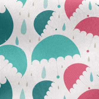 Sawtooth Umbrella With Big Rai Jersey Backed Fleece