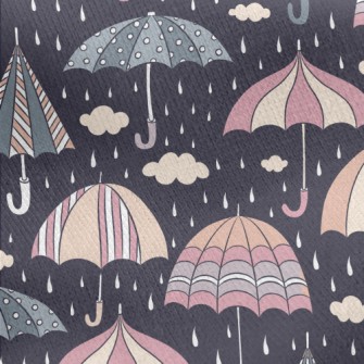 Russian Umbrella Jersey Backed Fleece