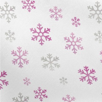 Soft Snowflakes Pongee