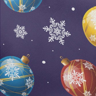 Christmas Glass Ball Pongee