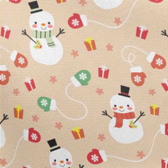 Happy Snowman Gift Pongee
