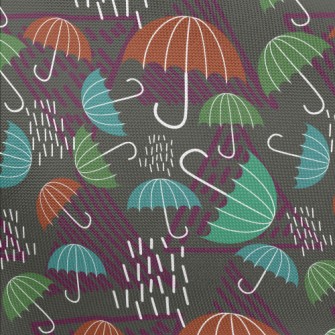 Tropical Rainforest Umbrella Pongee