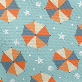 Starfish Shell Parasol Pongee