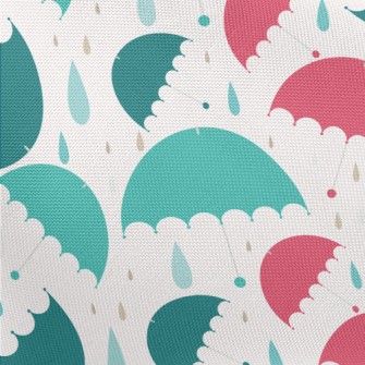 Sawtooth Umbrella With Big Rai Pongee