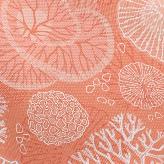 Gorgeous Coral Sea Pongee