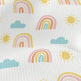 Sun Rainbow Cloud Stretch Jersey