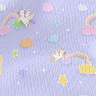 Twill Unicorn Stretch Jersey