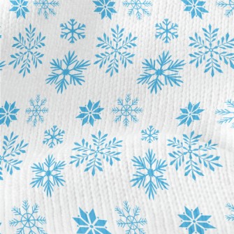 Snowflakes Are Flying Stretch Jersey