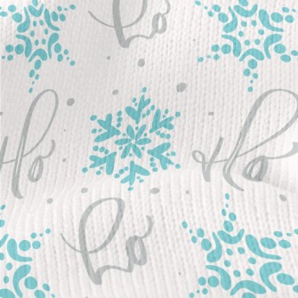 Christmas Snowflake Stretch Jersey