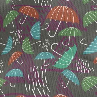 Tropical Rainforest Umbrella Stretch Jersey