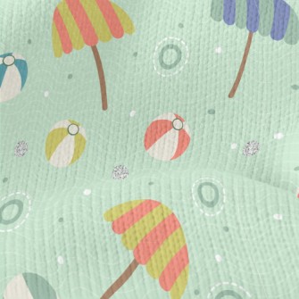 Beach Umbrella Beach Ball Stretch Jersey