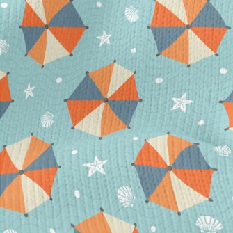 Starfish Shell Parasol Stretch Jersey