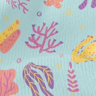 Colorful Coral Stretch Jersey