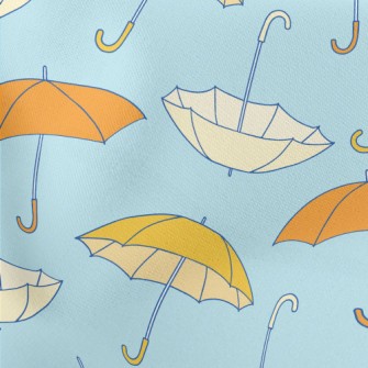 Falling Parasol Lightweight Cotton Poplin