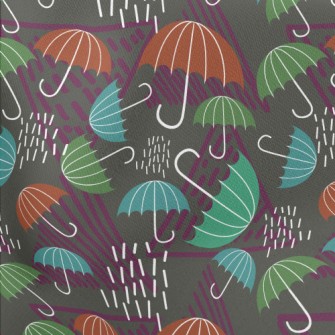 Tropical Rainforest Umbrella Lightweight Cotton Poplin