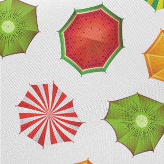 Funny Parasol Midweight Cotton Poplin