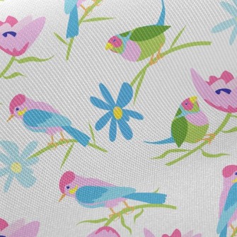 Fantasy Colorful Bird Twill