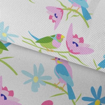 Fantasy Colorful Bird Waterproof Oxford