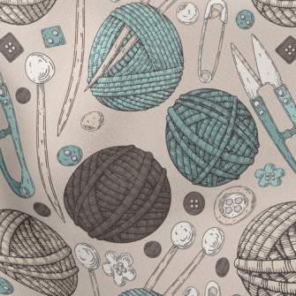 Handmade Yarn Ball Supplies Stretch Ponte