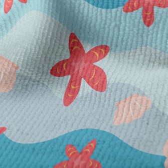 Bright Starfish Shells Terry